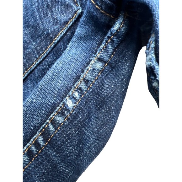 Hudson Dark Blue Mid Rise Skinny Jeans Size 29 - Picture 10 of 14